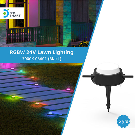 Outdoor Ground Lights, 30ft Patio Decorations, 15 Pack RGBIC Pathway Lights With 100LM Warm White, IP67 Waterproof