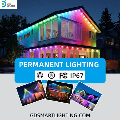 30mm 3 Diodes Permanent Outdoor Lights